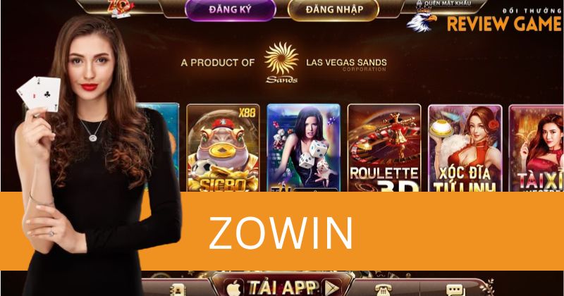 Game bài Zowin - Game bài đại gia